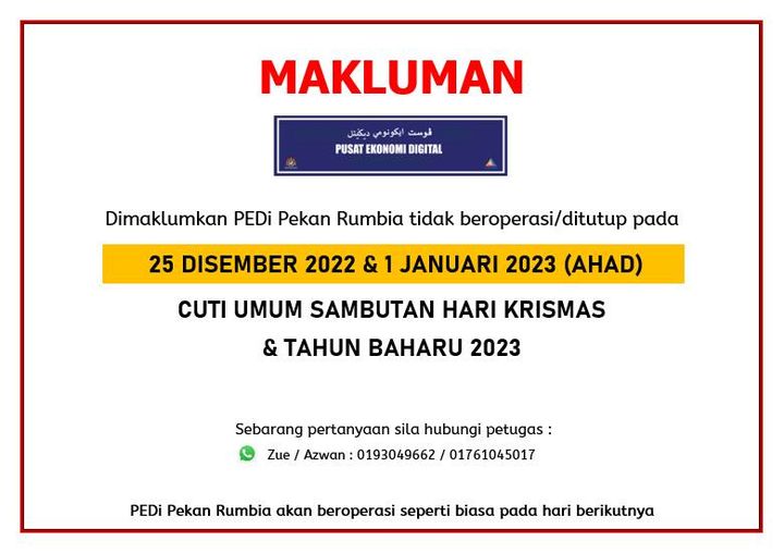 Notis Krismas2022